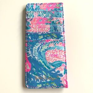 Lilly Pulitzer Card Case in Fished my Wish - NEW